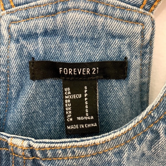 Denim Overall Dress - Picture 5 of 7